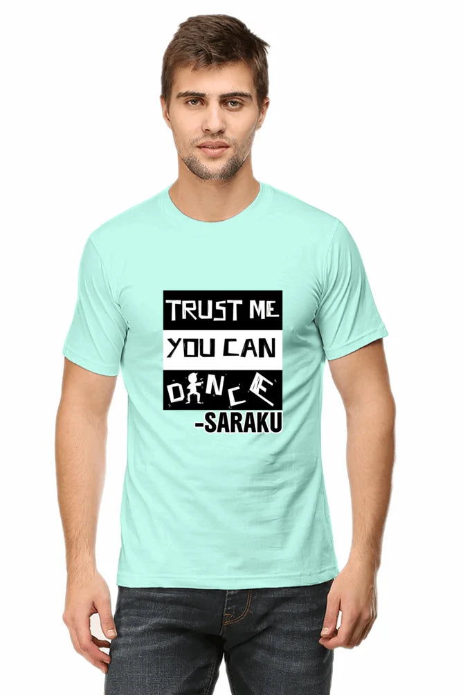 C-Labs Trust me you can dance Classic Crew T-Shirt Mint 53-Front-2f2b439f-621d-4662-8dd9-0e0d70639fcb-_11