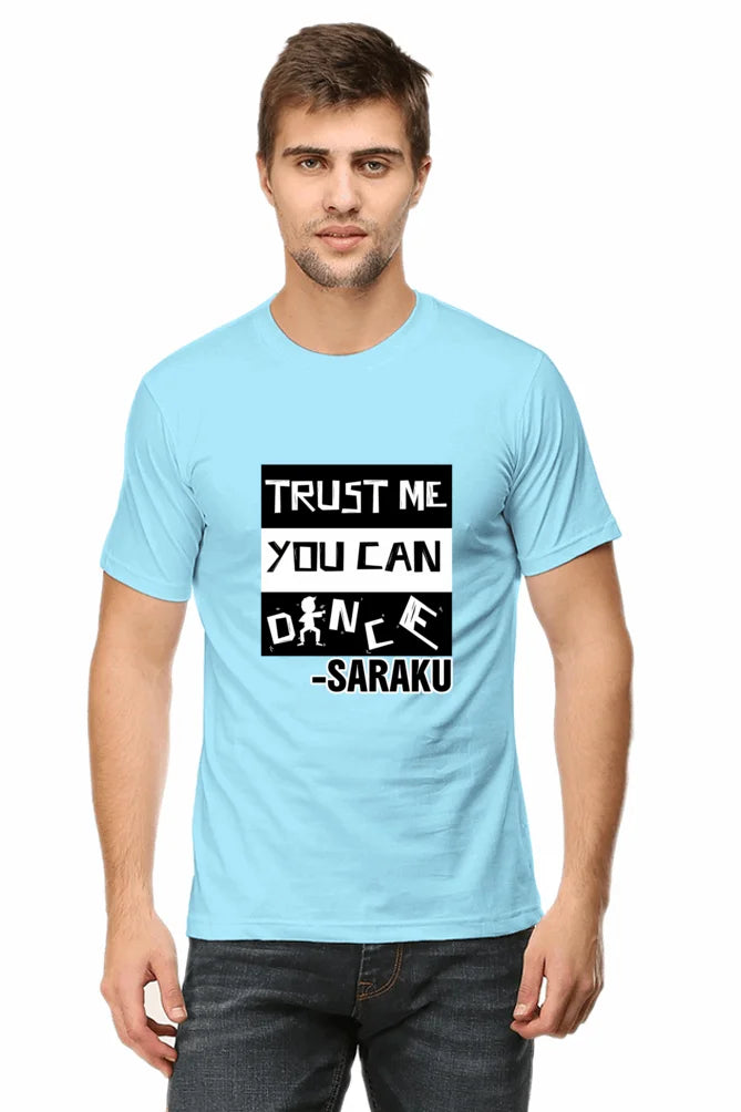 C-Labs Trust me you can dance Classic Crew T-Shirt Baby Blue 54-Front-ae529f83-65ba-42e0-8451-a9127886800a-_4