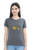C-Labs 90's Women's Classic T-Shirt Charcoal Melange 5_Front_c73aaeb4-c537-4c17-93ef-7c762cbfc181