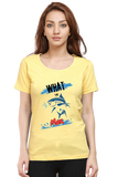 C-Labs What the Fish Women's Classic T-Shirt Yellow 7-Front-94e6360f-d6af-4b35-a943-8efb690f678a-_9
