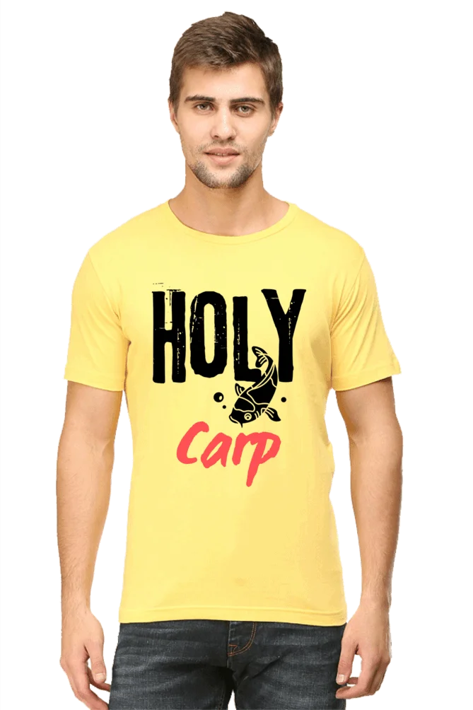 C-Labs Holy Carp Classic Crew T-Shirt Yellow 7-Front-f3106316-bd7f-44a8-bb92-3ef3b0333212-_3