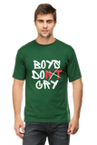 C-Labs Boys don't cry Classic Crew T-Shirt Bottle Green 8-Front-1ce77c38-b950-425b-a043-c12bc74be72c-_6