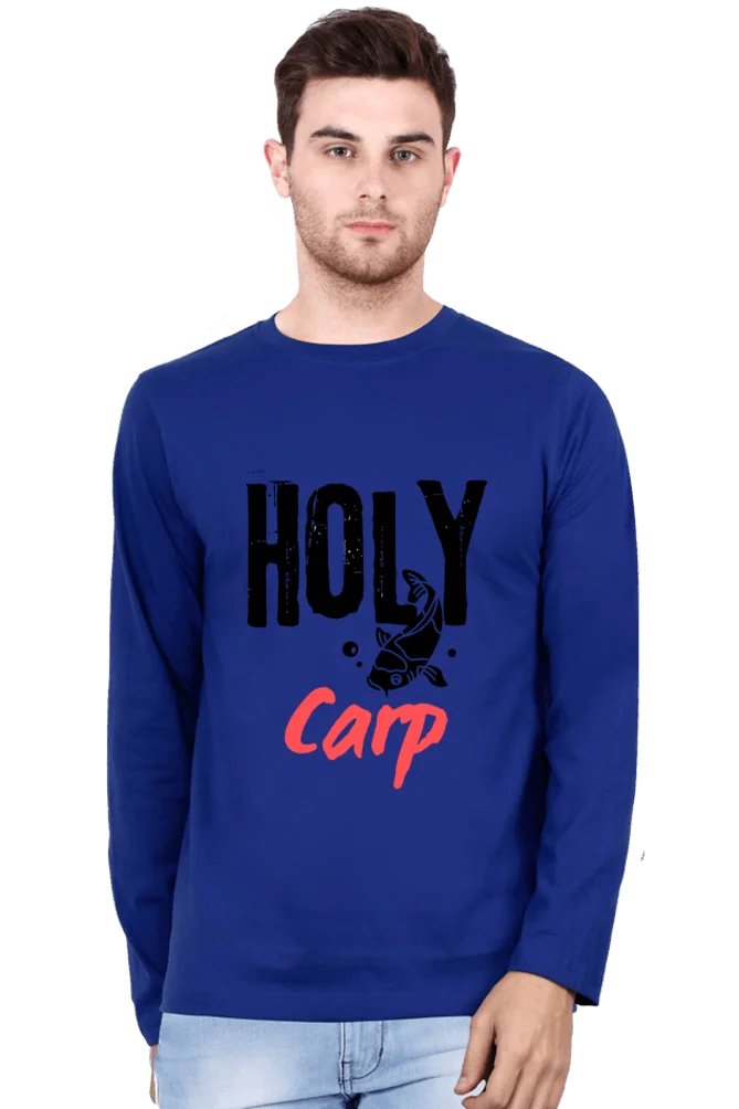 C-Labs Holy Carp Full Sleeve T-Shirt Royal Blue 9-Front-ac56bbb0-a7c6-4ce1-82e2-e444893a8b45-_5