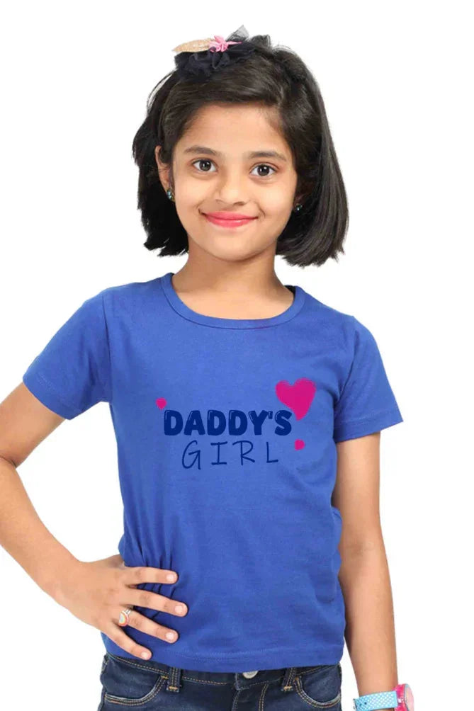 C-Labs Daddy's Girl Girl Classic Crew T-Shirt Royal Blue 9_Front_28494051-f73e-45f3-a709-cee8654e429b