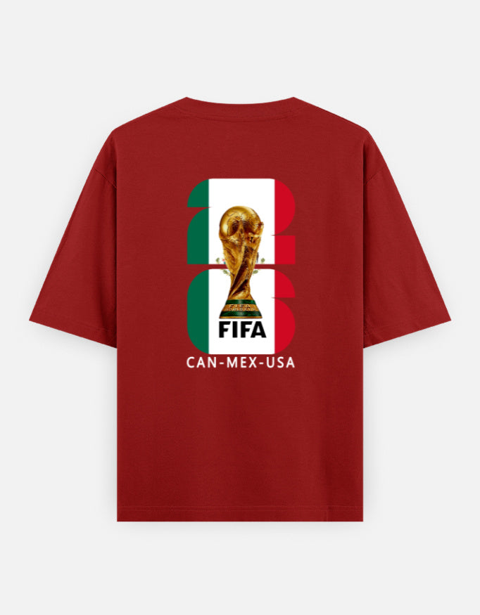 C-Labs Mexico Fan Wear Oversized Classic T-Shirt Red Back_2_c_10_639f7b1e-135a-45b3-8279-e73200d88a57