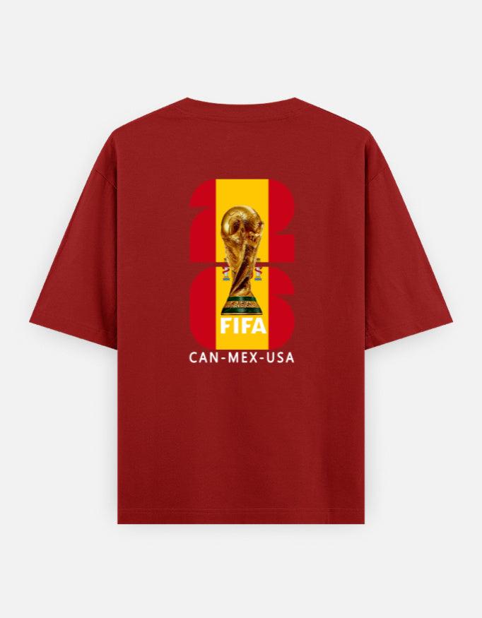 C-Labs Spain Fan wear Oversized Classic T-Shirt Red Back_2_c_10_84bf554a-0ee7-4fca-8efc-a4f69cf39f5e