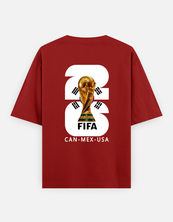 C-Labs SouthKorea Fan Wear Oversized Classic T-Shirt Red Back_2_c_10_bc6df719-53a8-4e5f-92e0-9be325bf0afb
