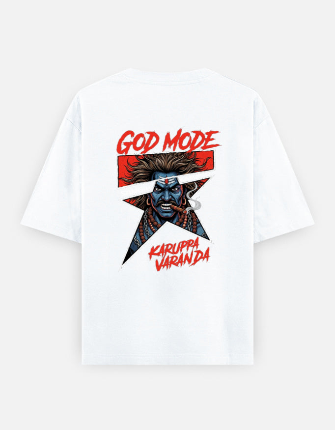 C-Labs Karuppu God Mode Oversized Classic T-Shirt Back_2_c_1_59646c3a-7f65-4334-bbb0-2d52692003eb