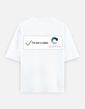 C-Labs I'm Not a Robot Oversized Classic T-Shirt Back_2_c_1_d6db85b5-10b3-41a5-b410-c624ee12d6fd