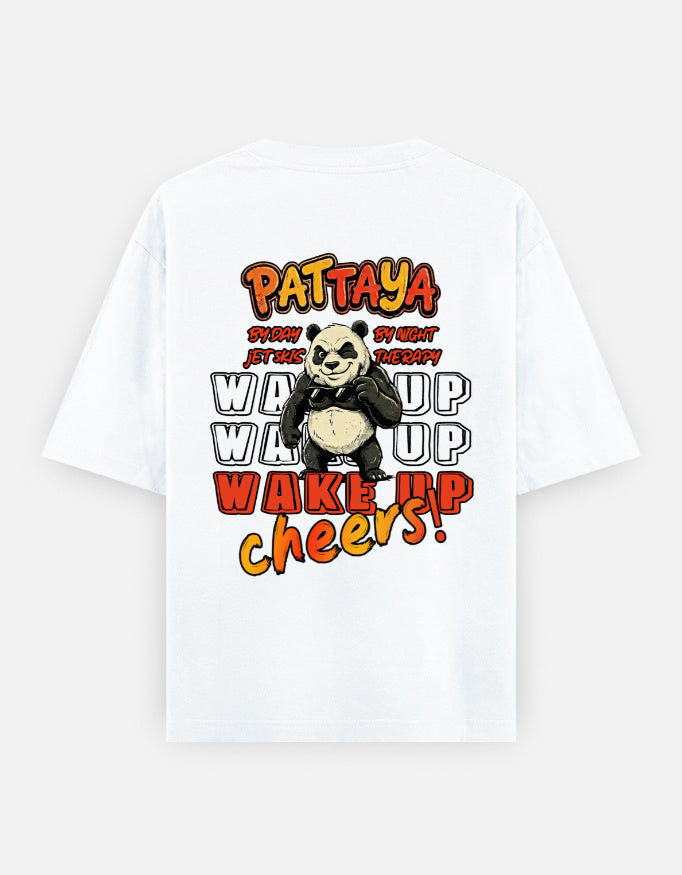 C-Labs Pattaya Wake Up Oversized Classic T-Shirt White Back_2_c_1_fd5c5fa2-97f3-4c50-a138-019c84d24b5b