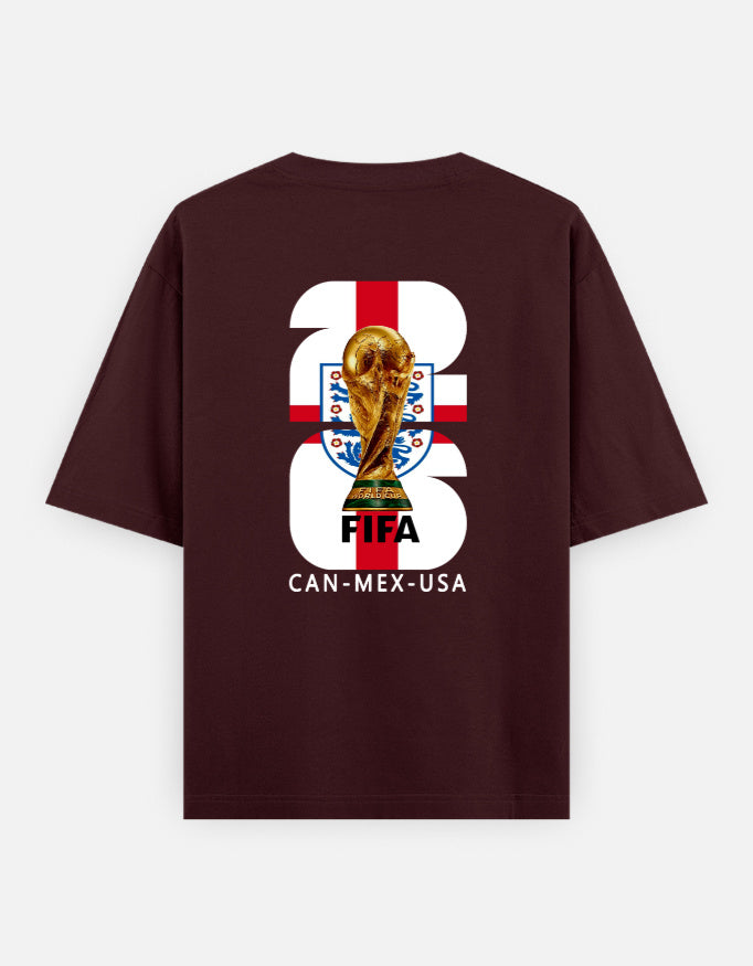 C-Labs England Fans Wear Oversized Classic T-Shirt Maroon Back_2_c_25_87dc2f77-7d6a-4e12-a245-516a698d36f0