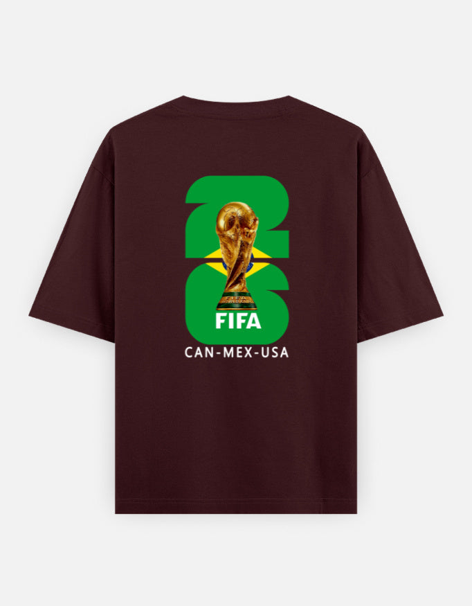 C-Labs Brazil Fans Wear Oversized Classic T-Shirt Maroon Back_2_c_25_dfeac66a-f290-4a87-b787-697c2efa4991