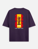 C-Labs Spain Fan wear Oversized Classic T-Shirt Purple Back_2_c_26_9fdf7dab-f971-4aad-bbc5-d87d4654f940