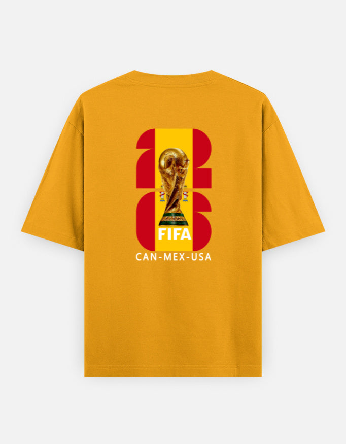 C-Labs Spain Fan wear Oversized Classic T-Shirt Golden Yellow Back_2_c_35_0c399e61-073d-4a8f-93b4-6051a75f40c7