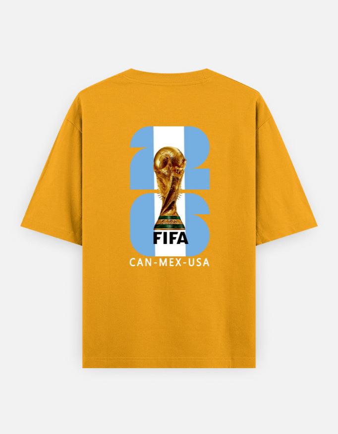 C-Labs Argentina Fan Wear Oversized Classic T-Shirt Golden Yellow Back_2_c_35_200a94b8-ae6d-47cb-be6f-82a5a70f4a39