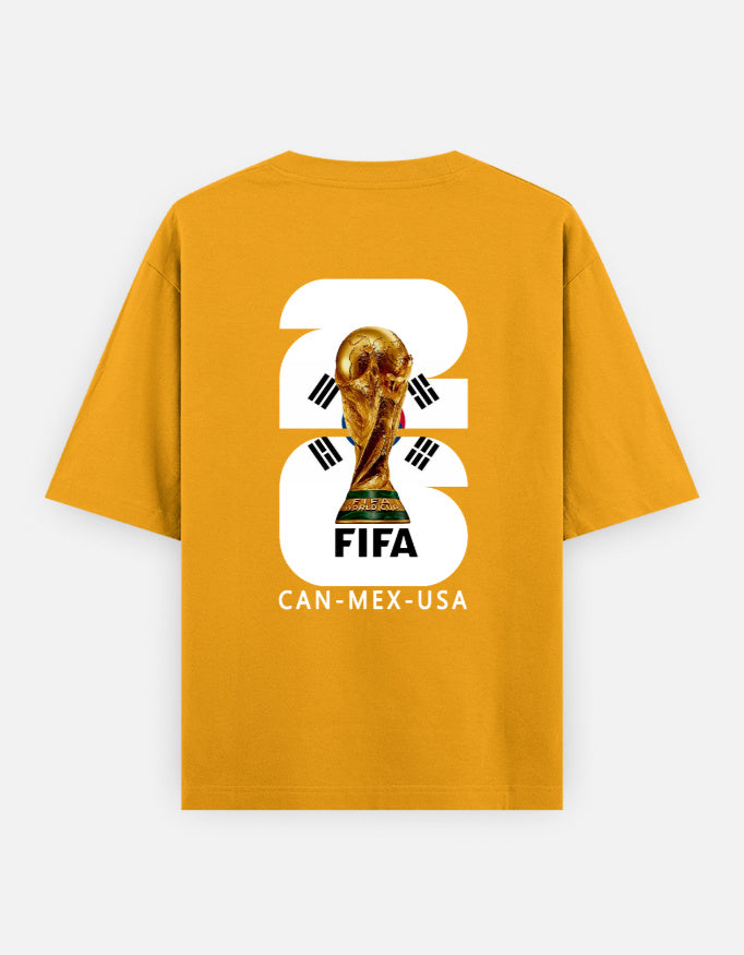 C-Labs SouthKorea Fan Wear Oversized Classic T-Shirt Golden Yellow Back_2_c_35_aaaba3cb-ebc4-4e60-85f7-b188e2dda8ce
