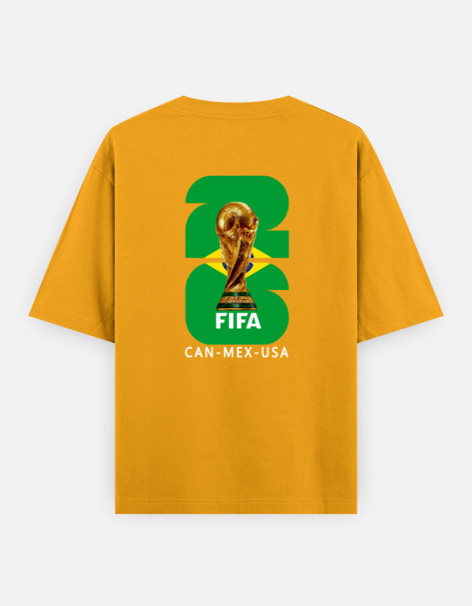C-Labs Brazil Fans Wear Oversized Classic T-Shirt Golden Yellow Back_2_c_35_ce4fefab-1d13-4e40-9a8f-75d23c3613dc