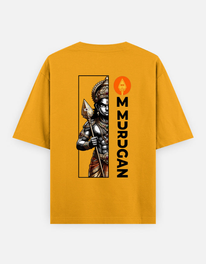 C-Labs Om Murugan Oversized Classic T-Shirt Golden Yellow Back_2_c_35_f7bb9cd8-fed6-47ac-842c-da58767b4154