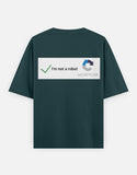 C-Labs I'm Not a Robot Oversized Classic T-Shirt Back_2_c_38_966cf0eb-f96d-45cd-b363-ebc8fb903093