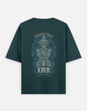 C-Labs Bangkok Sawatdee Krub Oversized Classic T-Shirt Petrol Blue Back_2_c_38_a674082e-53a2-47be-8c3c-3a6344dd4735