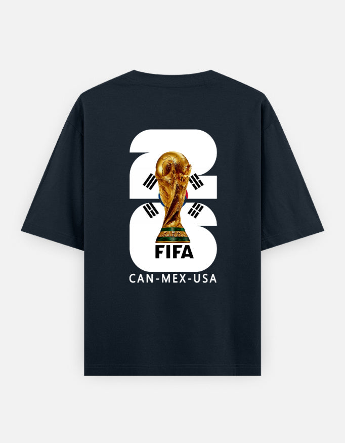 C-Labs SouthKorea Fan Wear Oversized Classic T-Shirt Navy Blue Back_2_c_3_30ae43e2-6442-4846-b5c0-eb881efab365