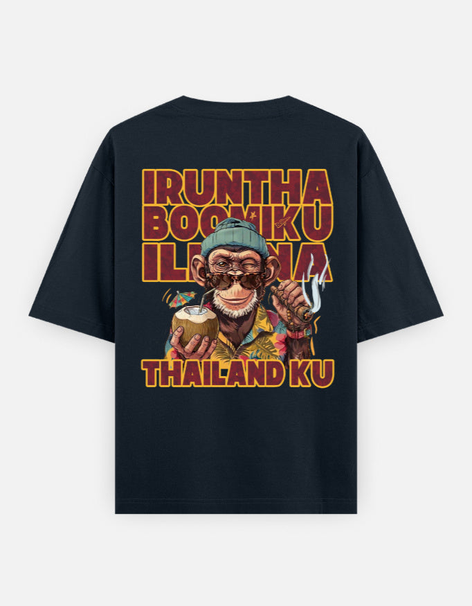 C-Labs Irundha Boomiku Illana Thailand Ku Oversized Classic T-Shirt Navy Blue Back_2_c_3_d9de7b86-cda4-4566-9558-b6b2c109cdec