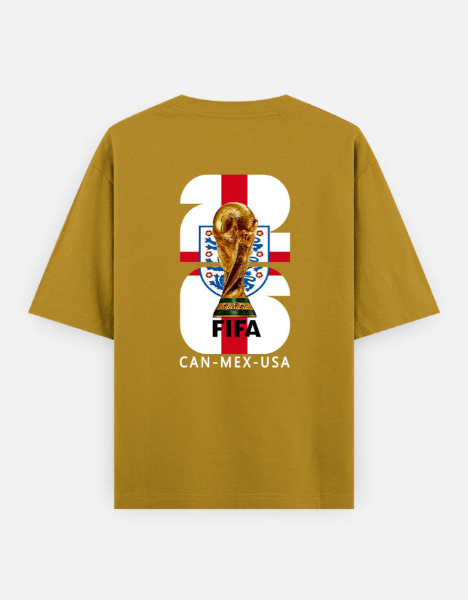 C-Labs England Fans Wear Oversized Classic T-Shirt Mustard Yellow Back_2_c_43_2573a775-5ba2-41f9-92ea-d340c07a46ce
