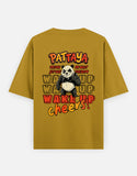 C-Labs Pattaya Wake Up Oversized Classic T-Shirt Mustard Yellow Back_2_c_43_473b5cac-0c33-4827-83c8-b6ef7e63a061
