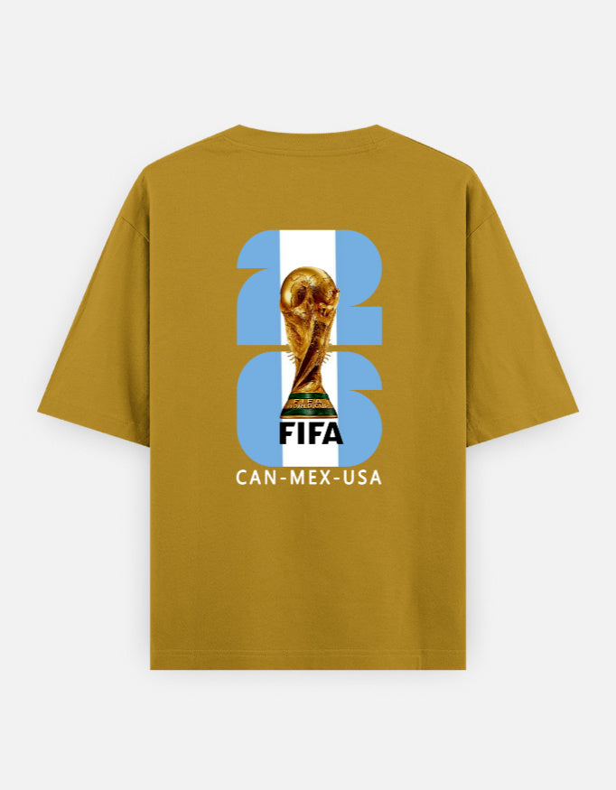 C-Labs Argentina Fan Wear Oversized Classic T-Shirt Mustard Yellow Back_2_c_43_9d29cc07-11cf-42b5-b632-f18ca30c400c