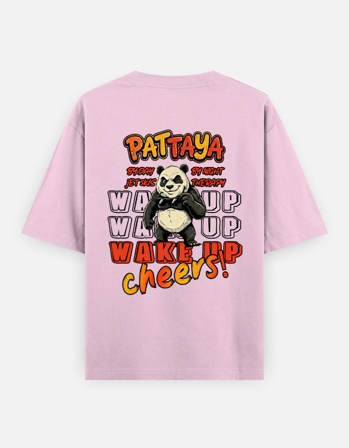 C-Labs Pattaya Wake Up Oversized Classic T-Shirt Light Baby Pink Back_2_c_45_0044687e-8e00-486a-841c-b094112bce13