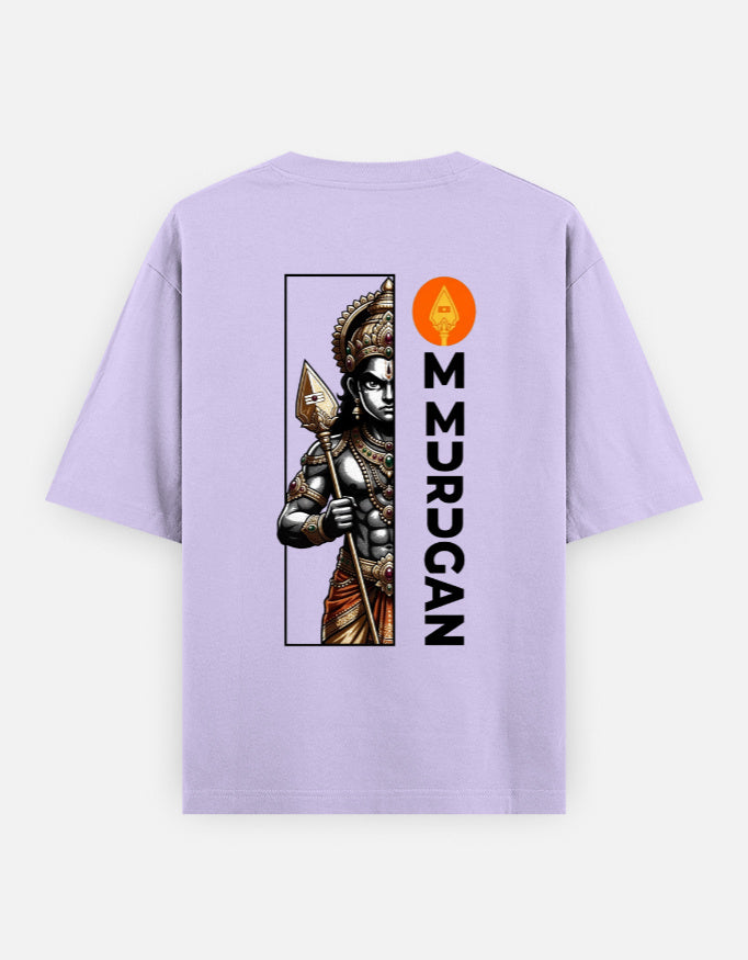C-Labs Om Murugan Oversized Classic T-Shirt Lavender Back_2_c_49_281feeb0-6495-4c89-97c1-6b04943e92a3