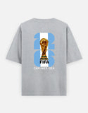 C-Labs Argentina Fan Wear Oversized Classic T-Shirt Grey Melange Back_2_c_4_5c10c13d-d86b-4595-a23a-ebeb640e81cb