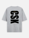 C-Labs CSK Army Oversized Classic T-Shirt Grey Melange Back_2_c_4_ae376987-fb4e-4483-bc0d-fe6db316ed98