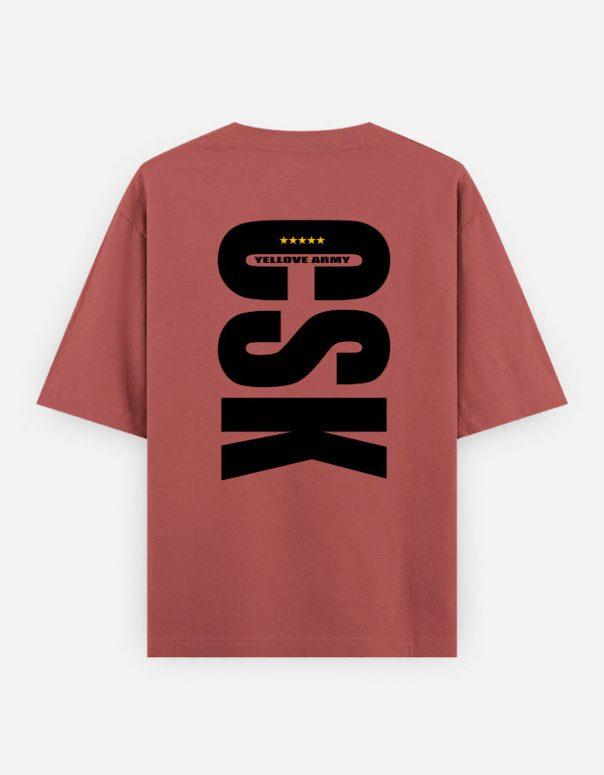 C-Labs CSK Army Oversized Classic T-Shirt Coral Back_2_c_52_472dba17-91e9-49b1-94da-26602083b099