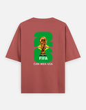 C-Labs Brazil Fans Wear Oversized Classic T-Shirt Coral Back_2_c_52_831bc75d-1db9-4ade-933e-8df864bac4b7