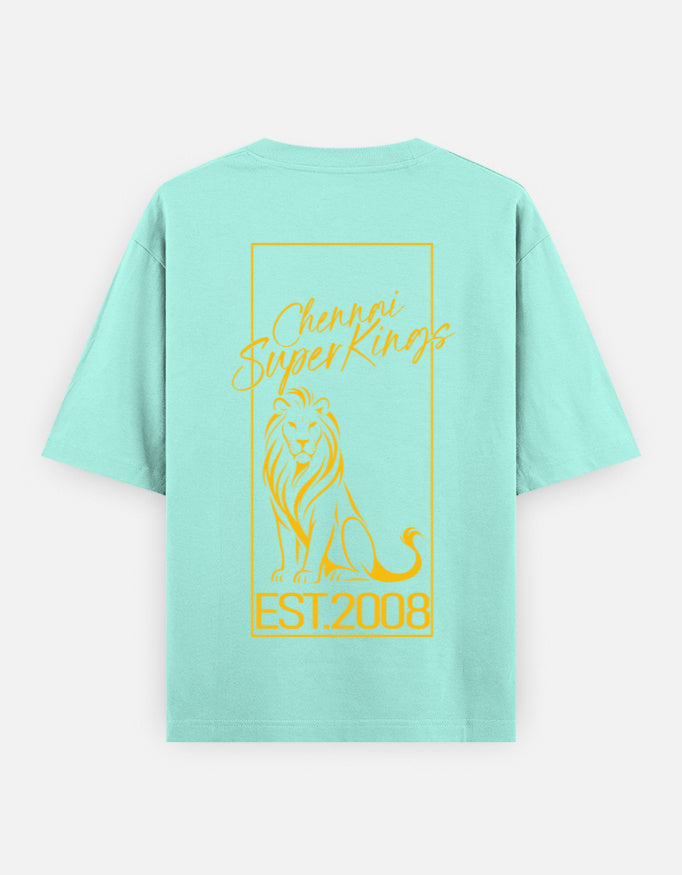 C-Labs CSK Champions Oversized Classic T-Shirt Mint Back_2_c_53_0d86abe8-ebd3-48df-bf8c-2f53a8cfe0de