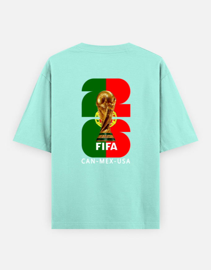 C-Labs Portugal Fan wear Oversized Classic T-Shirt Mint Back_2_c_53_66be9055-3445-42b2-a193-323a4057084c