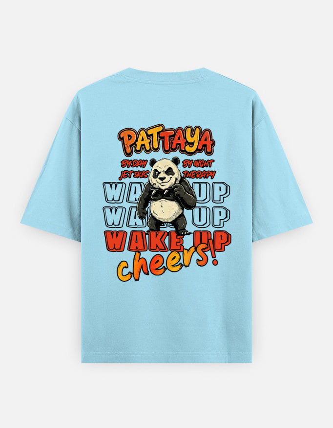 C-Labs Pattaya Wake Up Oversized Classic T-Shirt Baby Blue Back_2_c_54_12b79b8c-a64e-4cd5-95e2-4b913f8a9564