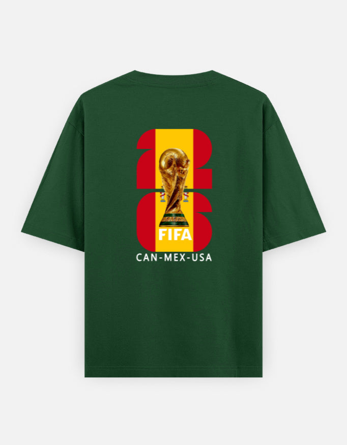 C-Labs Spain Fan wear Oversized Classic T-Shirt Bottle Green Back_2_c_8_60a83835-2b5d-406a-b3cf-aa63e13046f8