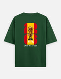 C-Labs Spain Fan wear Oversized Classic T-Shirt Bottle Green Back_2_c_8_60a83835-2b5d-406a-b3cf-aa63e13046f8