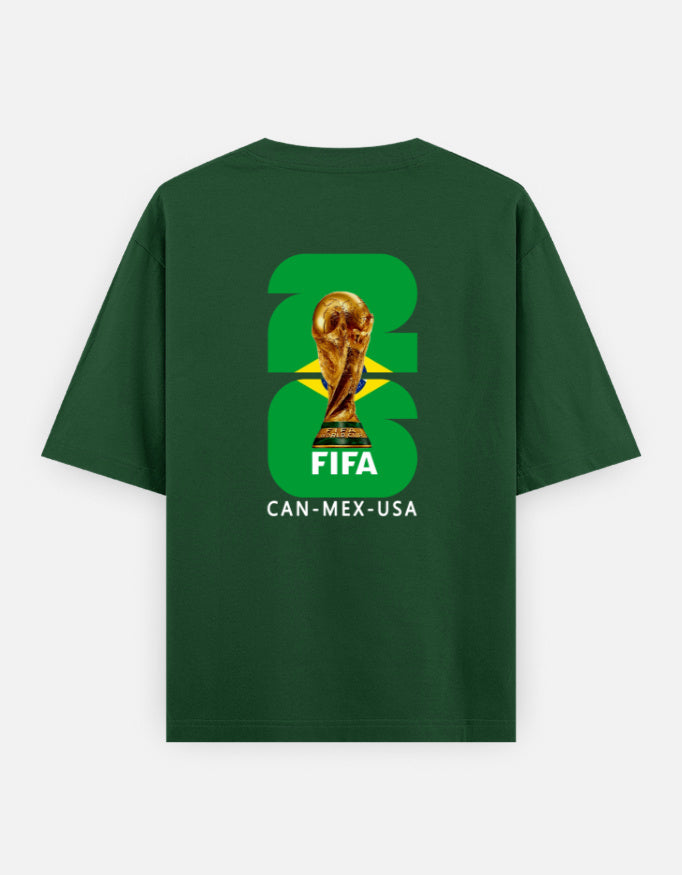 C-Labs Brazil Fans Wear Oversized Classic T-Shirt Bottle Green Back_2_c_8_7e1c48c1-a78f-494d-a0d7-f2ba4eb42467