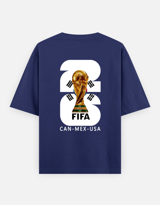 C-Labs SouthKorea Fan Wear Oversized Classic T-Shirt Royal Blue Back_2_c_9_4102d14e-9e9d-4064-9ab6-e8b6672c0449
