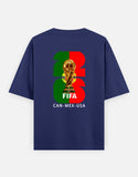 C-Labs Portugal Fan wear Oversized Classic T-Shirt Royal Blue Back_2_c_9_66641803-f146-44ba-90b5-5890e9c3512c