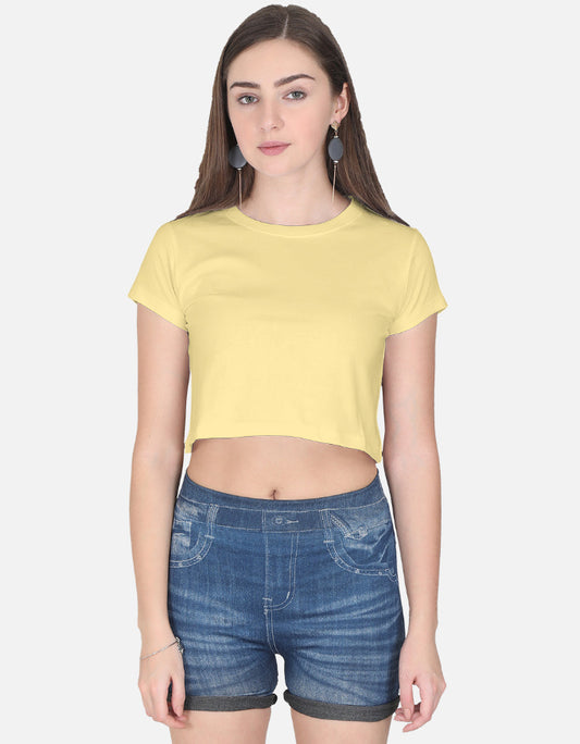 C-Labs C-Minimal: Crop Top Crop Top Beige C-Minimal_Crop_Top