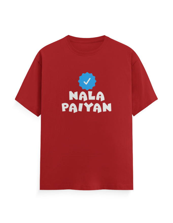 C-Labs Nala Paiyan Classic Crew T-Shirt Red Front_1_c_10