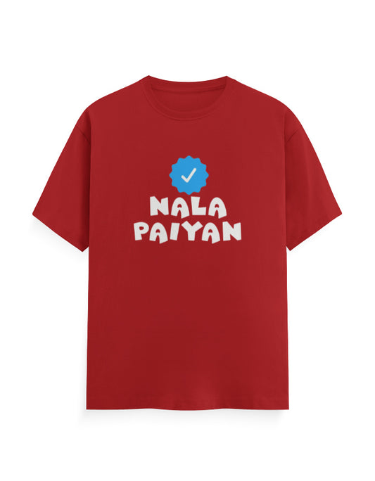 C-Labs Nala Paiyan Classic Crew T-Shirt Red Front_1_c_10
