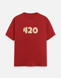 C-Labs 420 Classic Crew T-Shirt Red Front_1_c_10_016e1f7e-4ef8-4da7-a77a-8ad46c456597