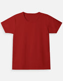 C-Labs C-Standard: Girl's T-Shirt Girl Classic Crew T-Shirt Red Front_1_c_10_019832f2-3113-4e62-b86b-8c81cc086337