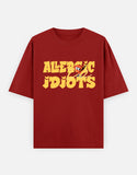 C-Labs Allergic To Idiots Oversized Classic T-Shirt Red Front_1_c_10_05b86dd4-71ec-4188-8942-da2061363dd1