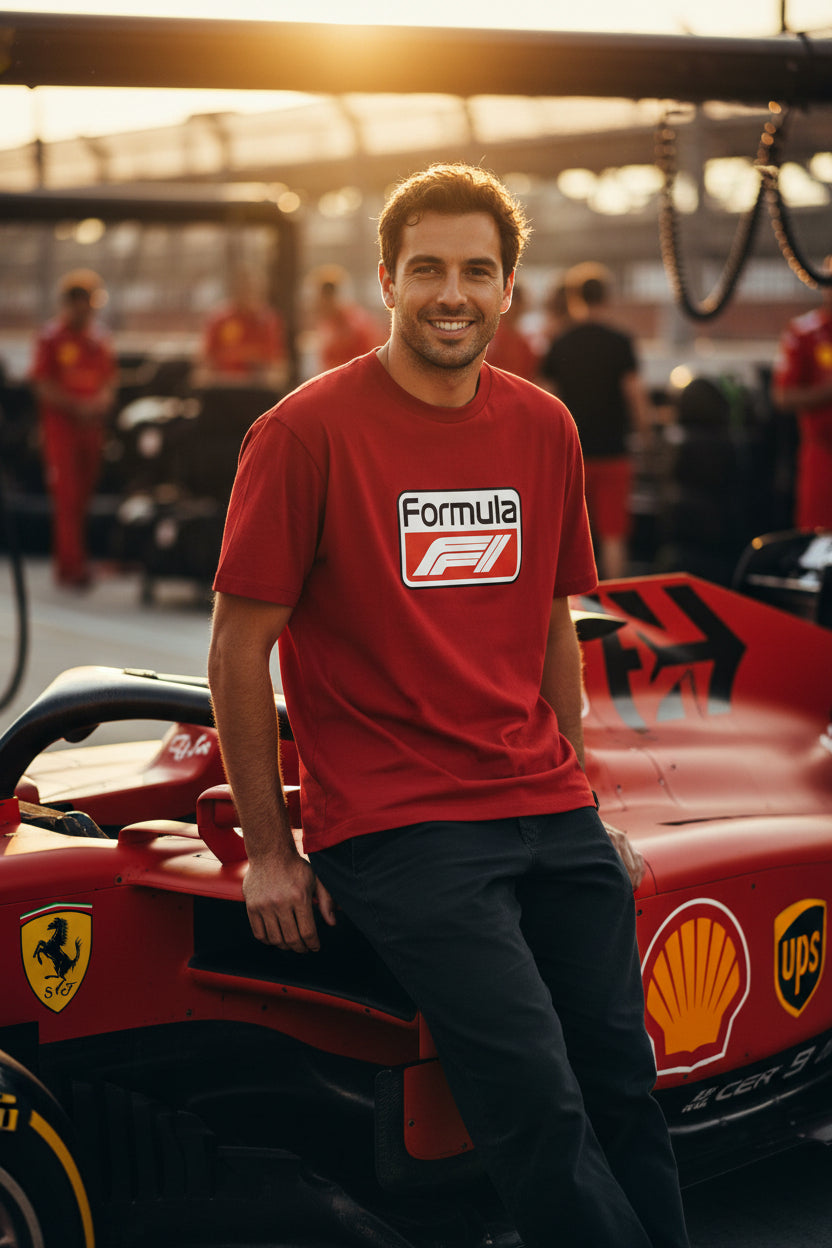 C-Labs Formula 1 Oversized Classic T-Shirt Red Front_1_c_10_081bba8c-1901-4c9a-84c3-548045dbf71f